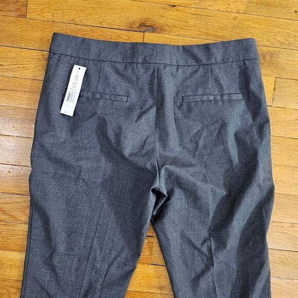 NWT Theory Women's Wool Pants Size 6 Gray Trousers Pockets Dress Pants - Picture 5 of 10